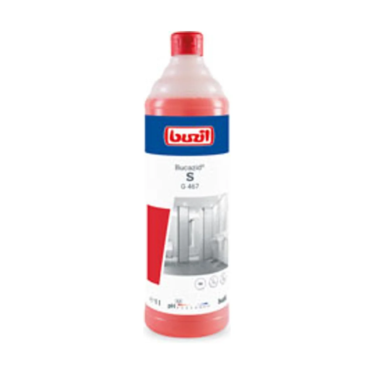 Buzil Bucazid S G 467 – 1 l Flasche – Buzil – Sanitärreiniger