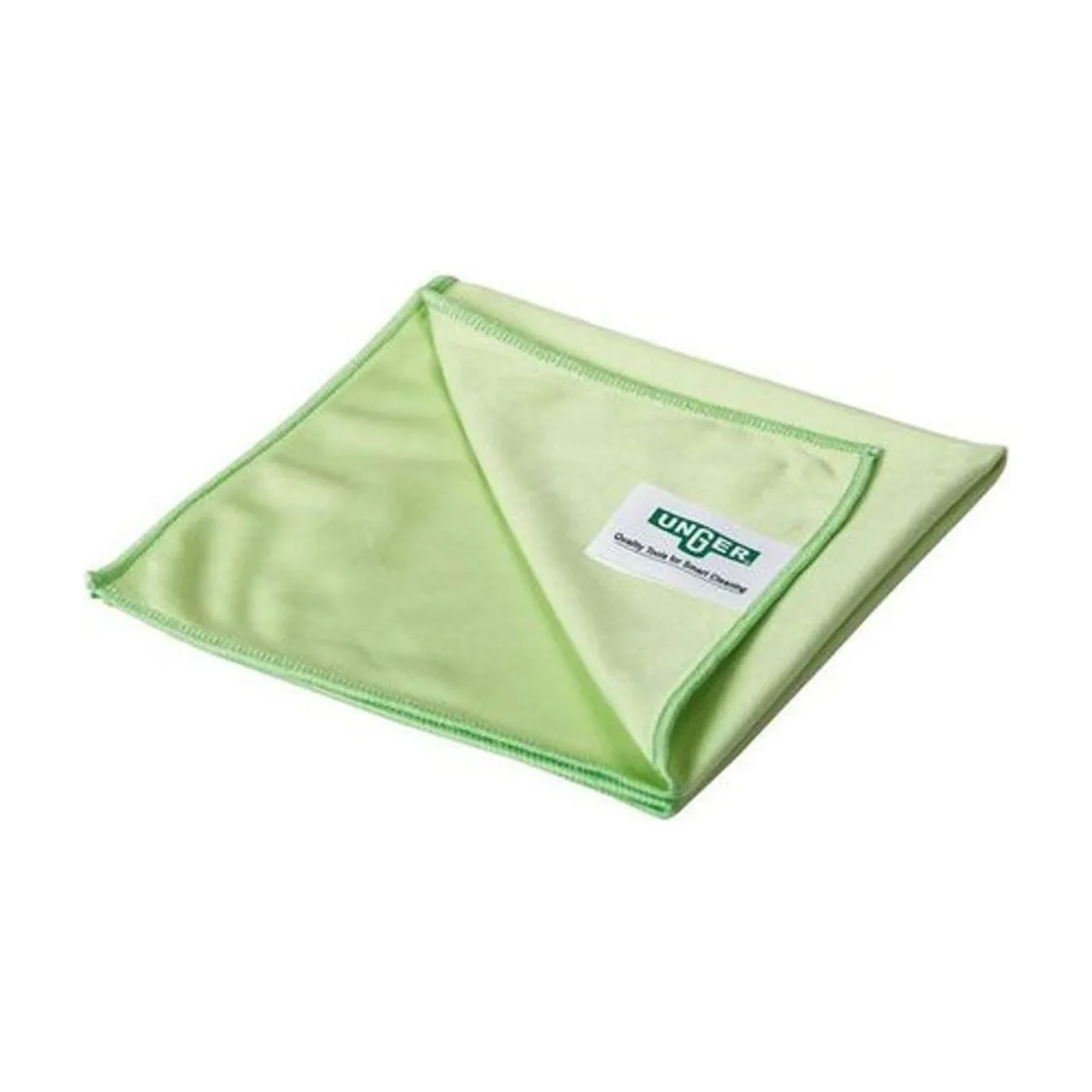 UNGER Microwipe Tuch grün – 40x40cm Microfasertuch – UNGER – Glas- & Mikrofasertücher