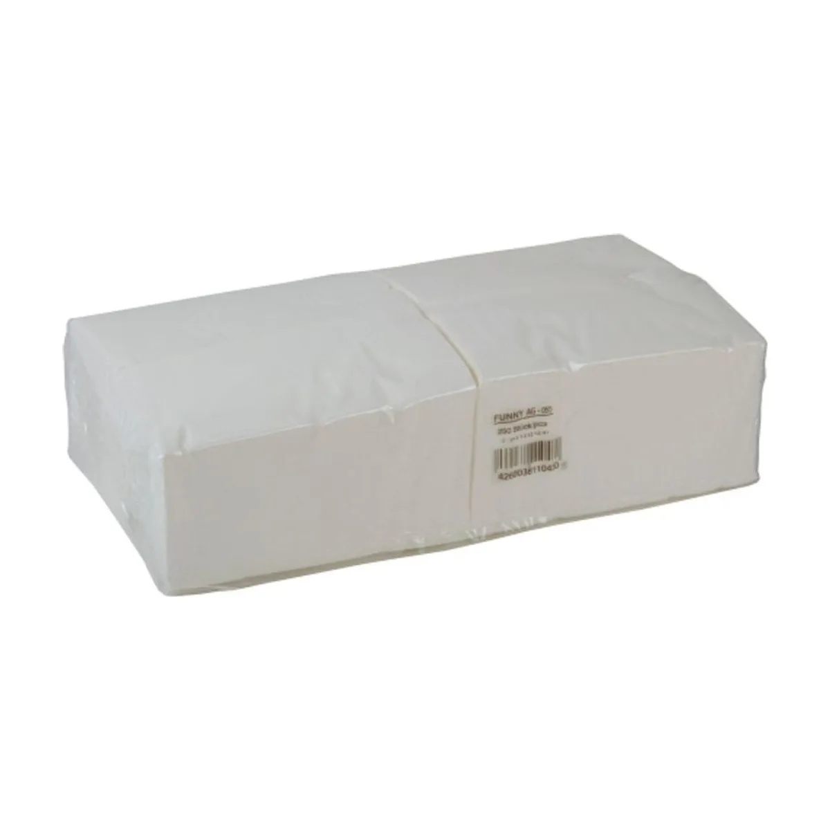 Servietten 40x40 cm, 2-lg. weiß, 1/8-Buchfalz – SEMY – Servietten weiß