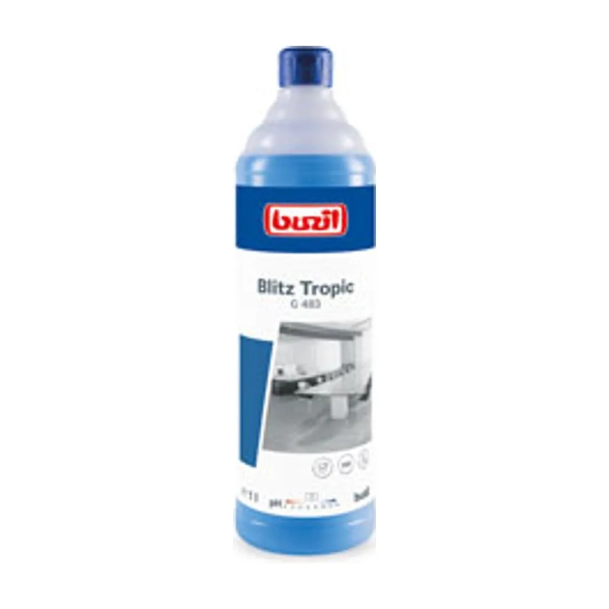 Buzil Blitz Tropic G 483 – 1 l Flasche – Buzil – Alkoholreiniger