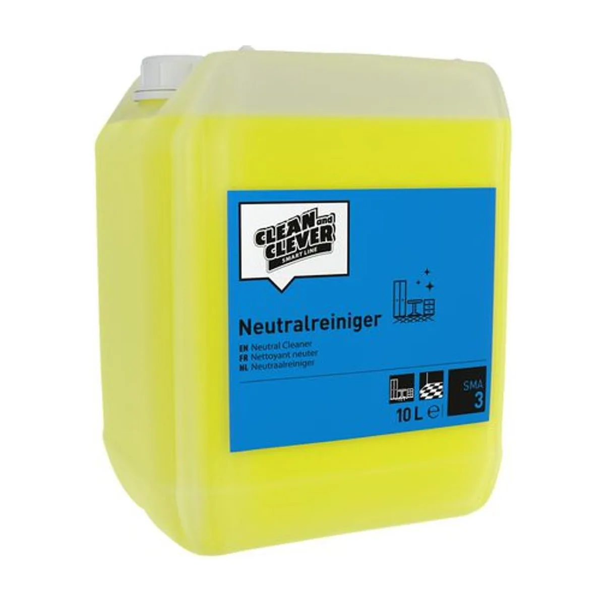 SMA3 Neutralreiniger 10 l frischer Duft – CLEAN and CLEVER SMART – Allzweckreiniger