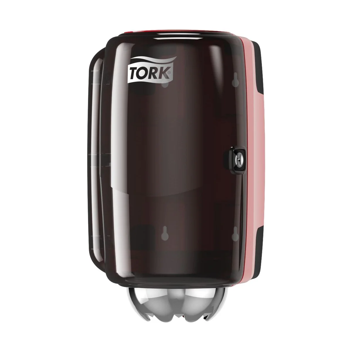 Tork Mini Innenabrollungsspender Rot und Schwarz M1 – Tork – Putzrollenspender