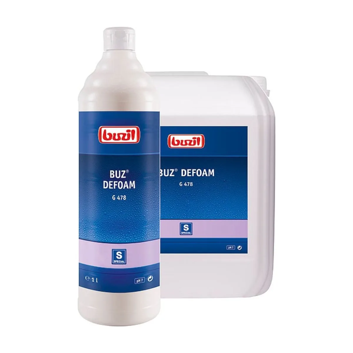 Buzil Buz Defoam G 478 – 1 l Flasche – Buzil – Grundreiniger