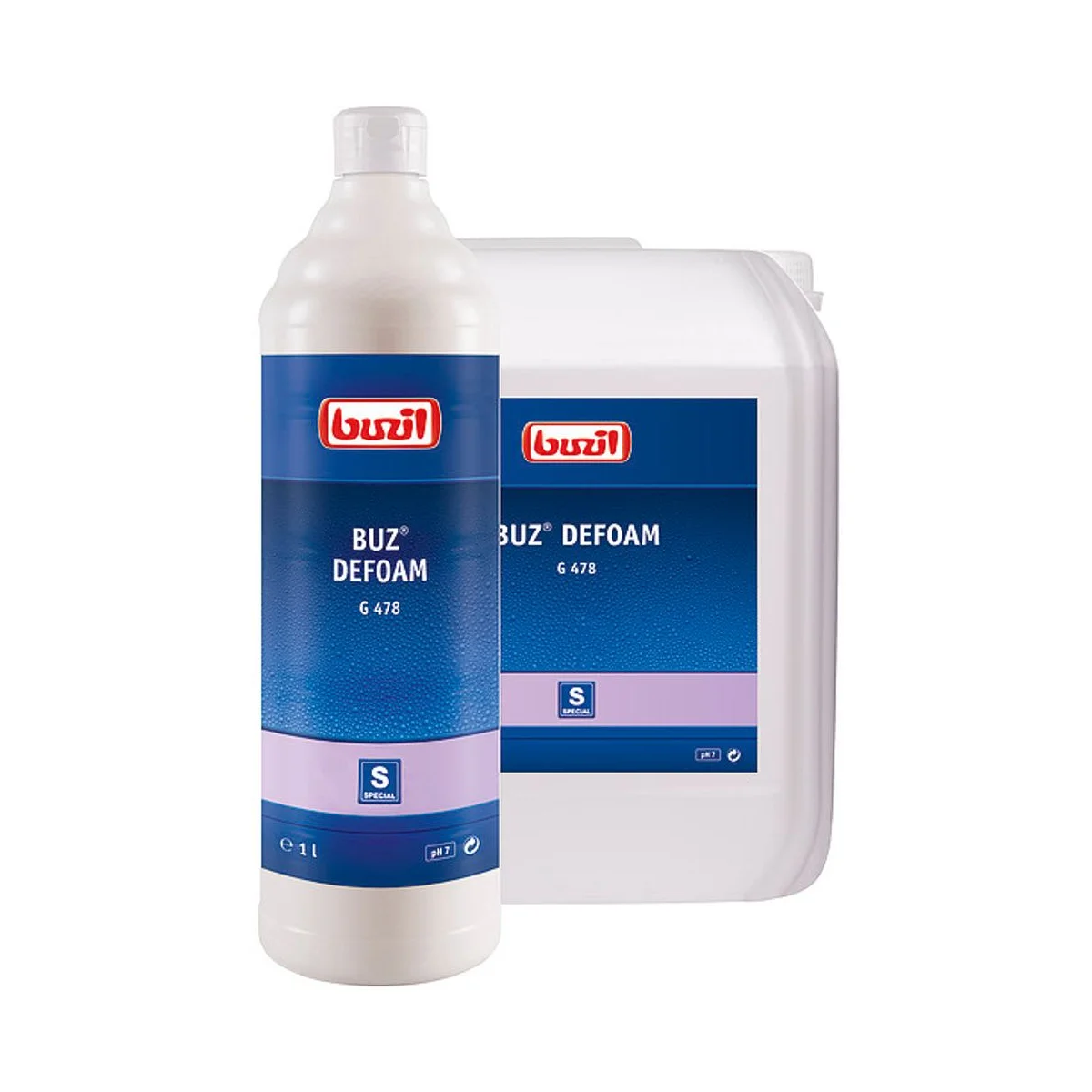 Buzil Buz Defoam G 478 – 1 l Flasche – Buzil – Grundreiniger