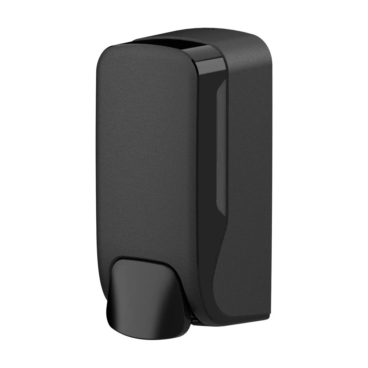 Schaumseifenspender, 500 ml, schwarz matt – SemyTop – Schaumseifenspender
