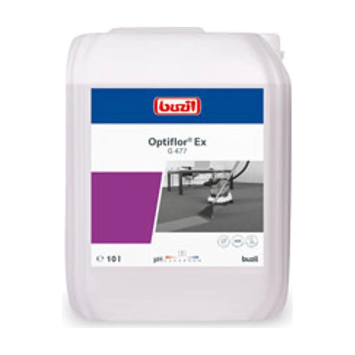 Buzil Optiflor Ex G 477 – 10 l Kanister – Buzil – Teppich- & Polsterreiniger