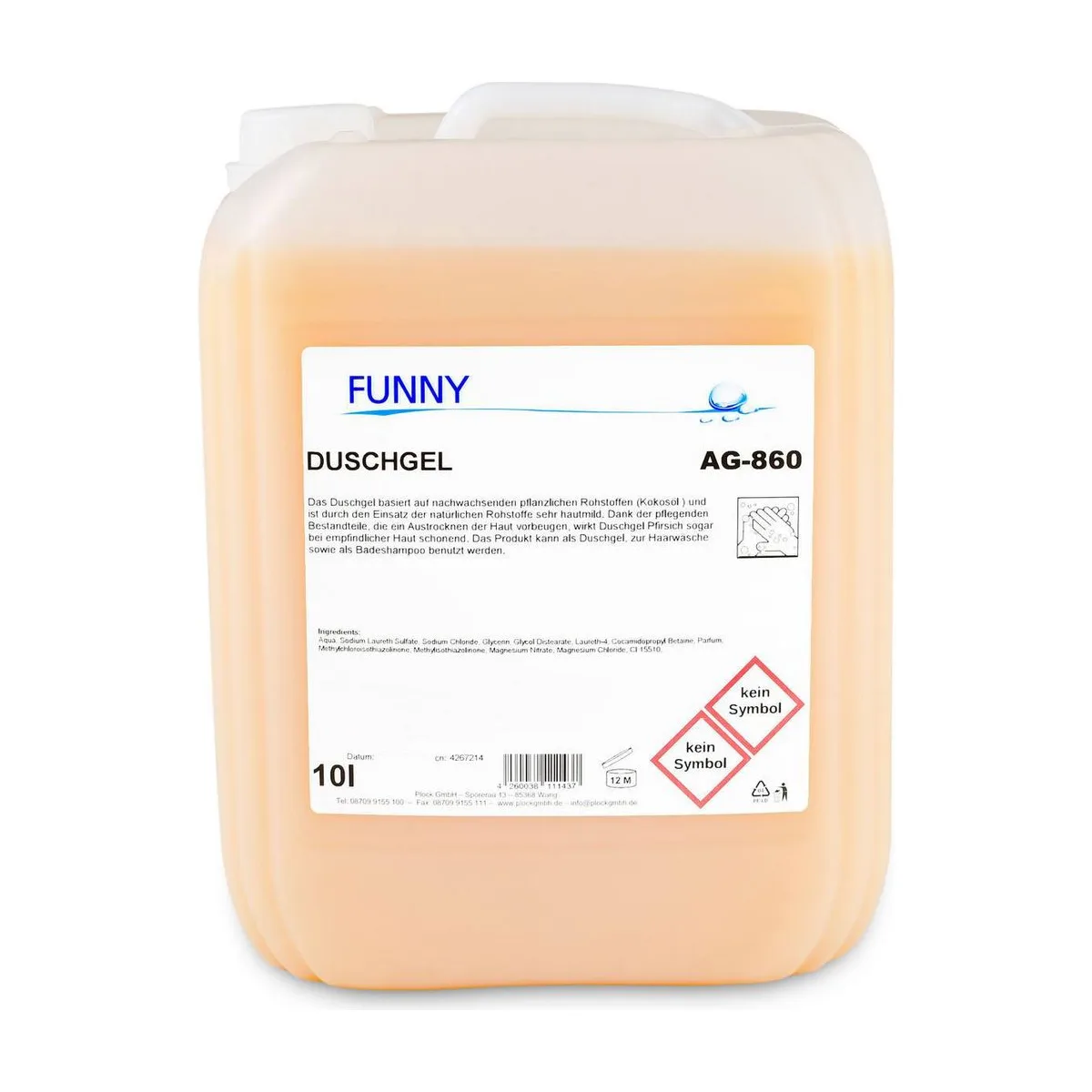 Funny Duschgel, 10 Liter – FUNNY – Flüssigseife
