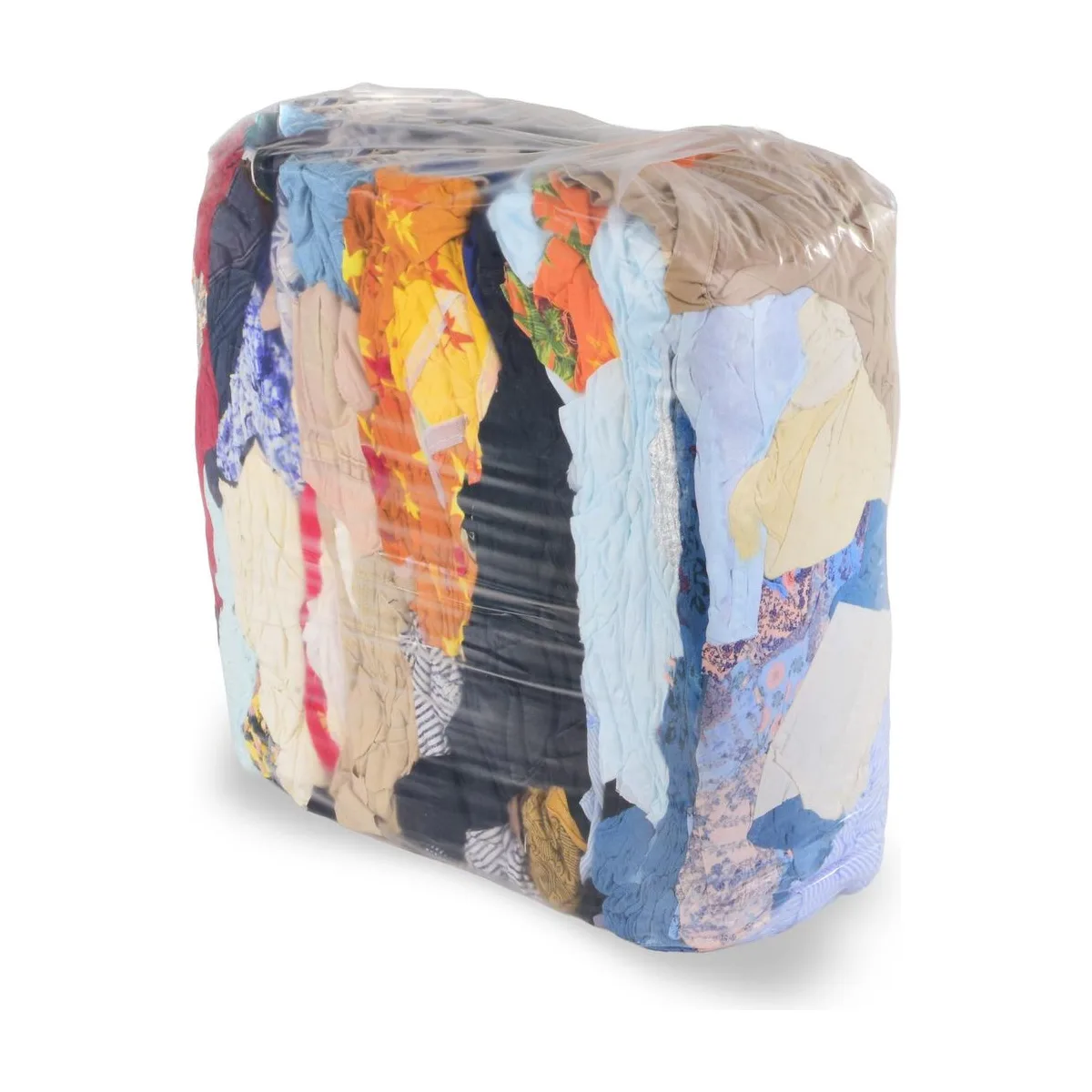 Kattun Putzlappen, bunt, 10 kg Ballen – FUNNY – Putzlappen