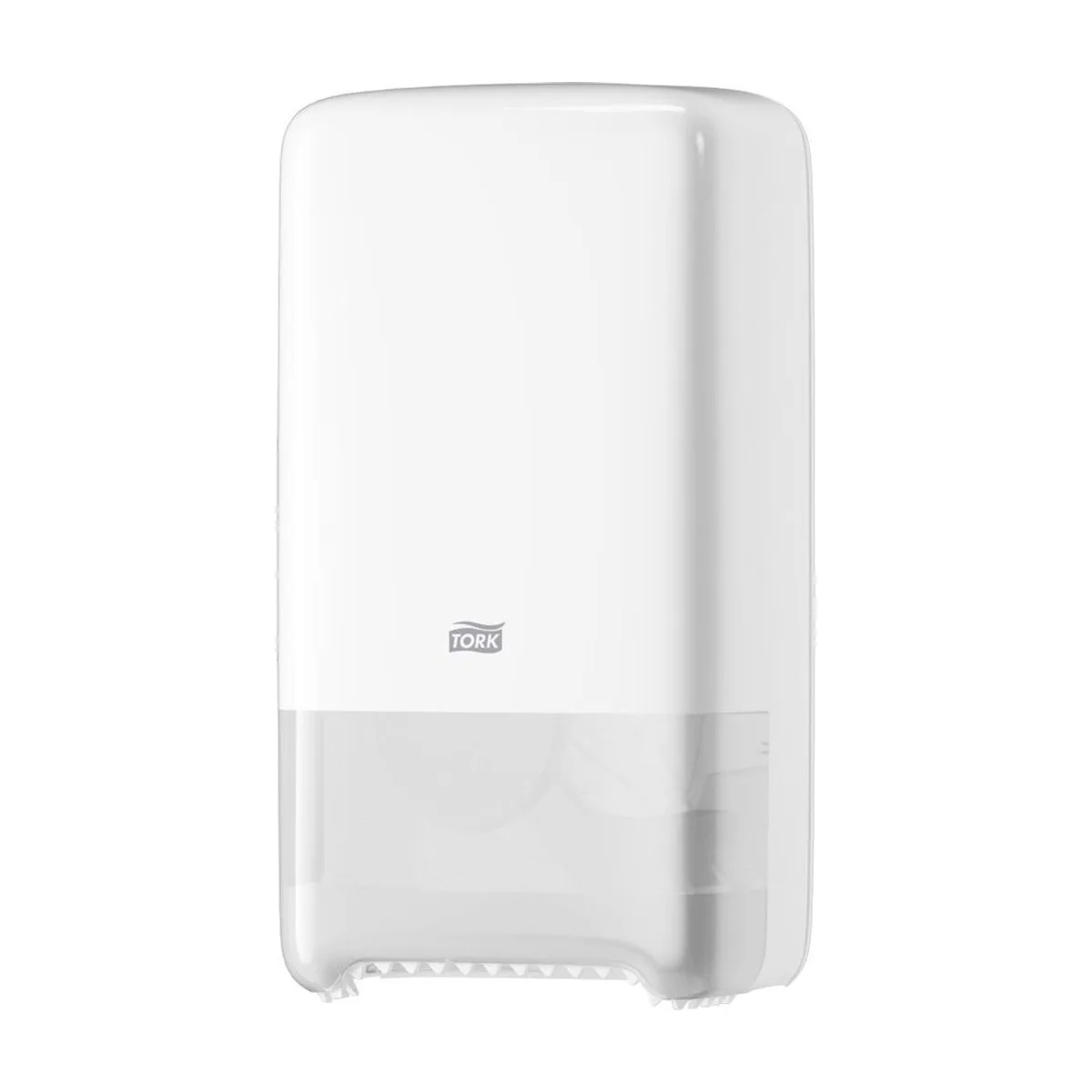 Tork Doppelrollenspender für Midi Toilettenpapier Weiß T6