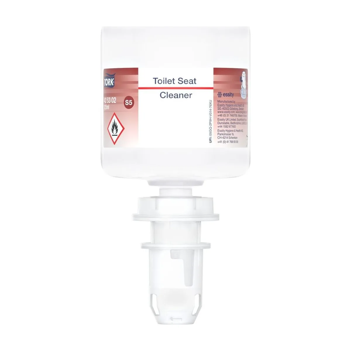 Tork Mini Toilettensitzreiniger S5 – 8 × 525 ml – Transparent