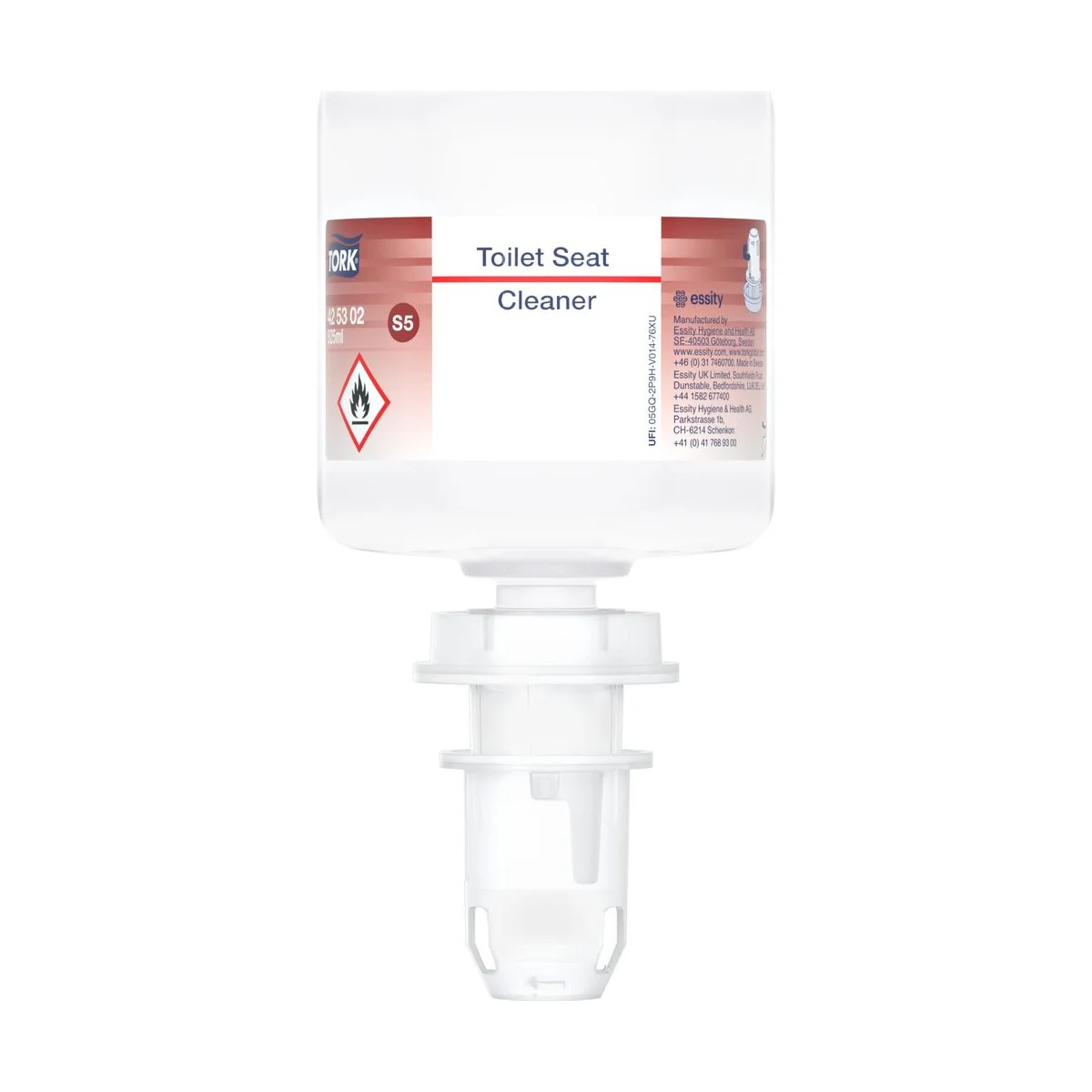 Tork Mini Toilettensitzreiniger S5 – 8 × 525 ml – Tork – Sanitärreiniger