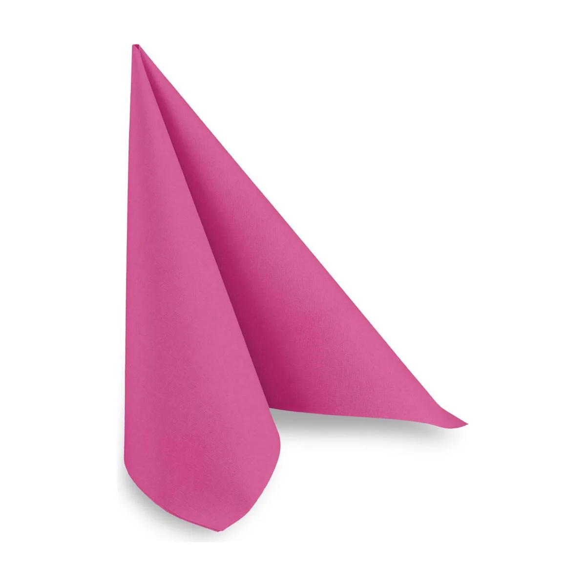 Airlaid Servietten, fuchsia, 40x40cm, 800 Stück – QUICKY – Servietten farbig