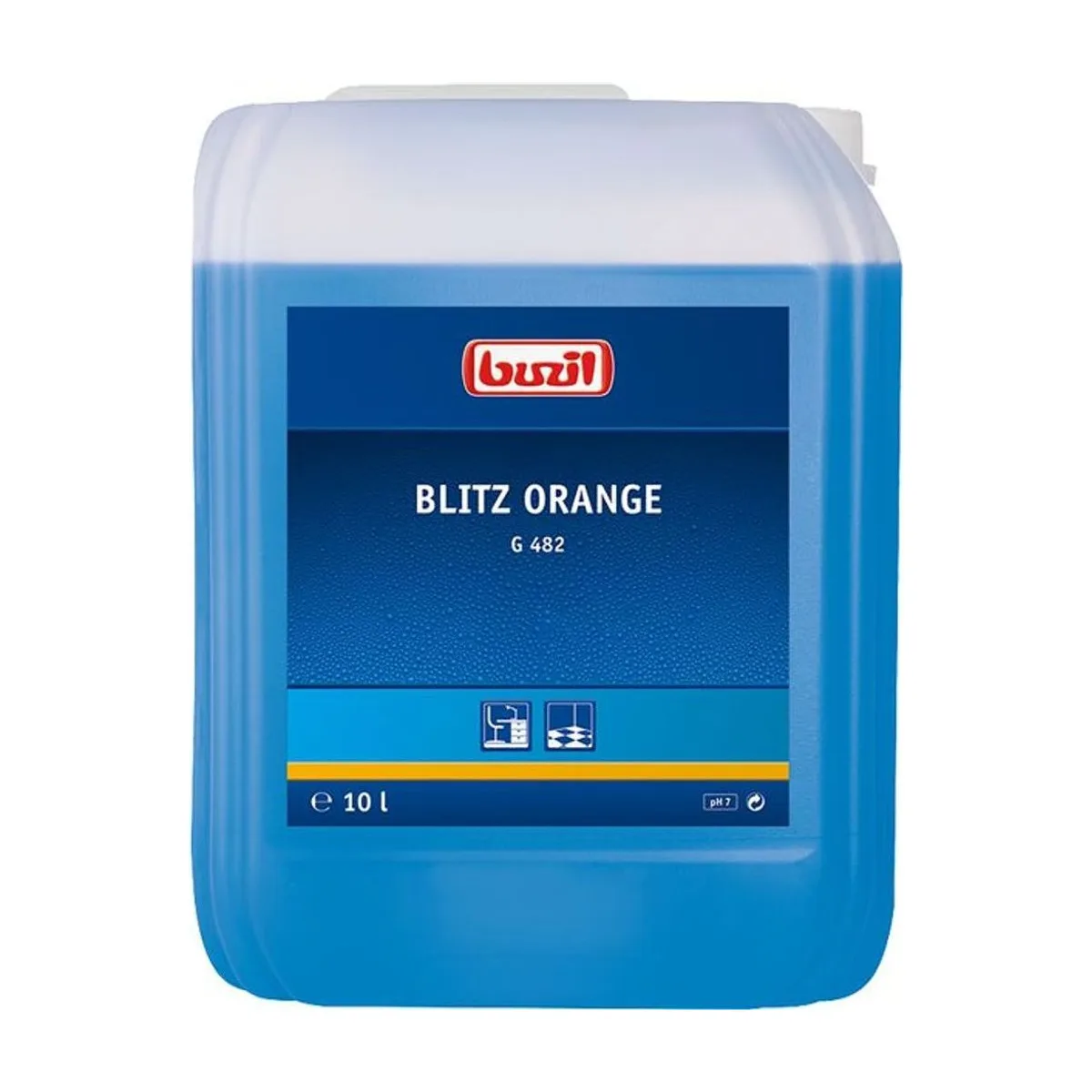 Buzil Blitz Orange G 482 – 10 l Kanister – Buzil – Alkoholreiniger