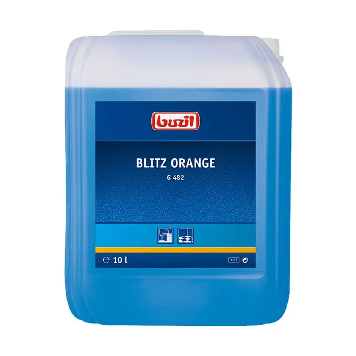 Buzil Blitz Orange G 482 – 10 l Kanister – Buzil – Alkoholreiniger