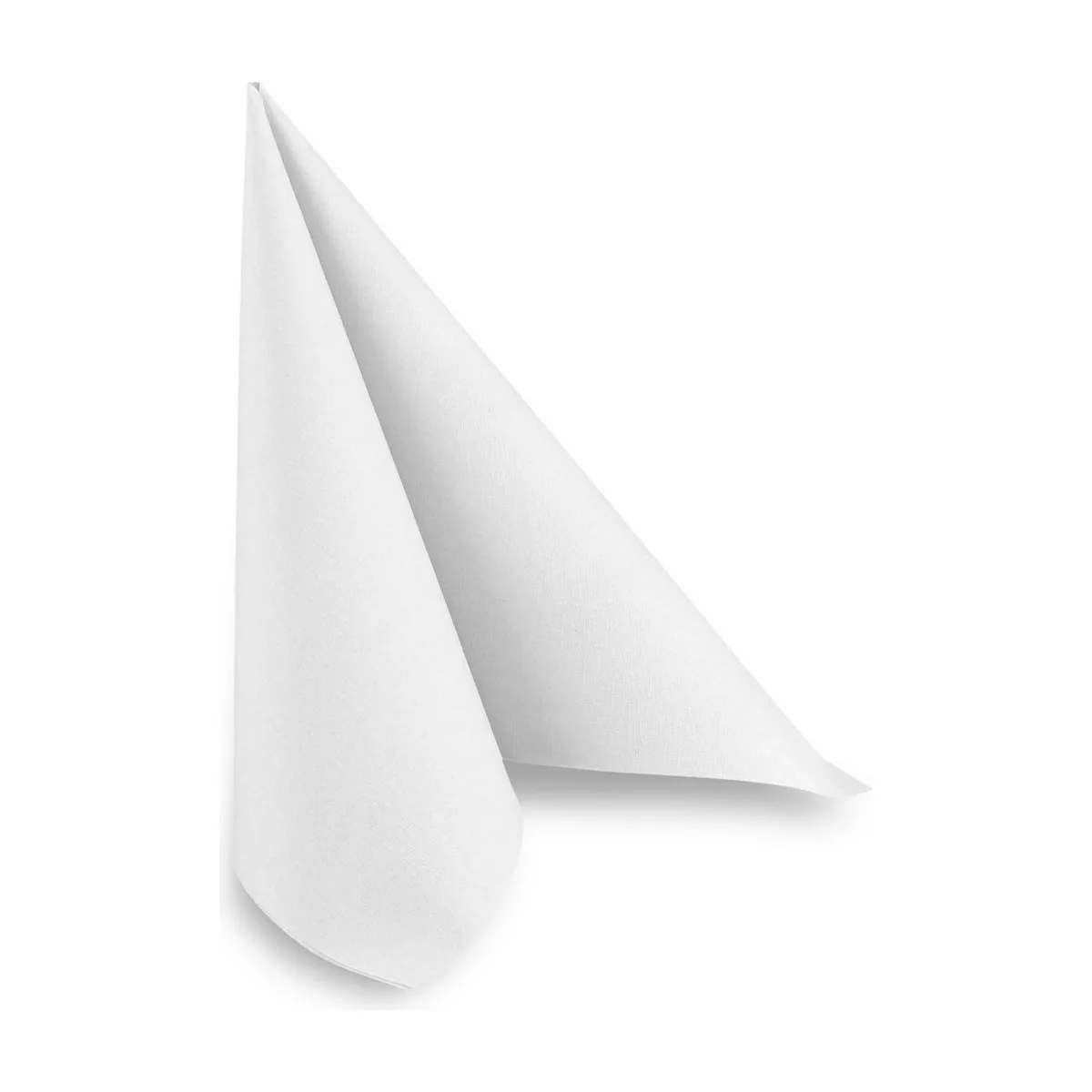 Airlaid Servietten, weiß, 40x40cm, 800 Stück – QUICKY – Servietten farbig