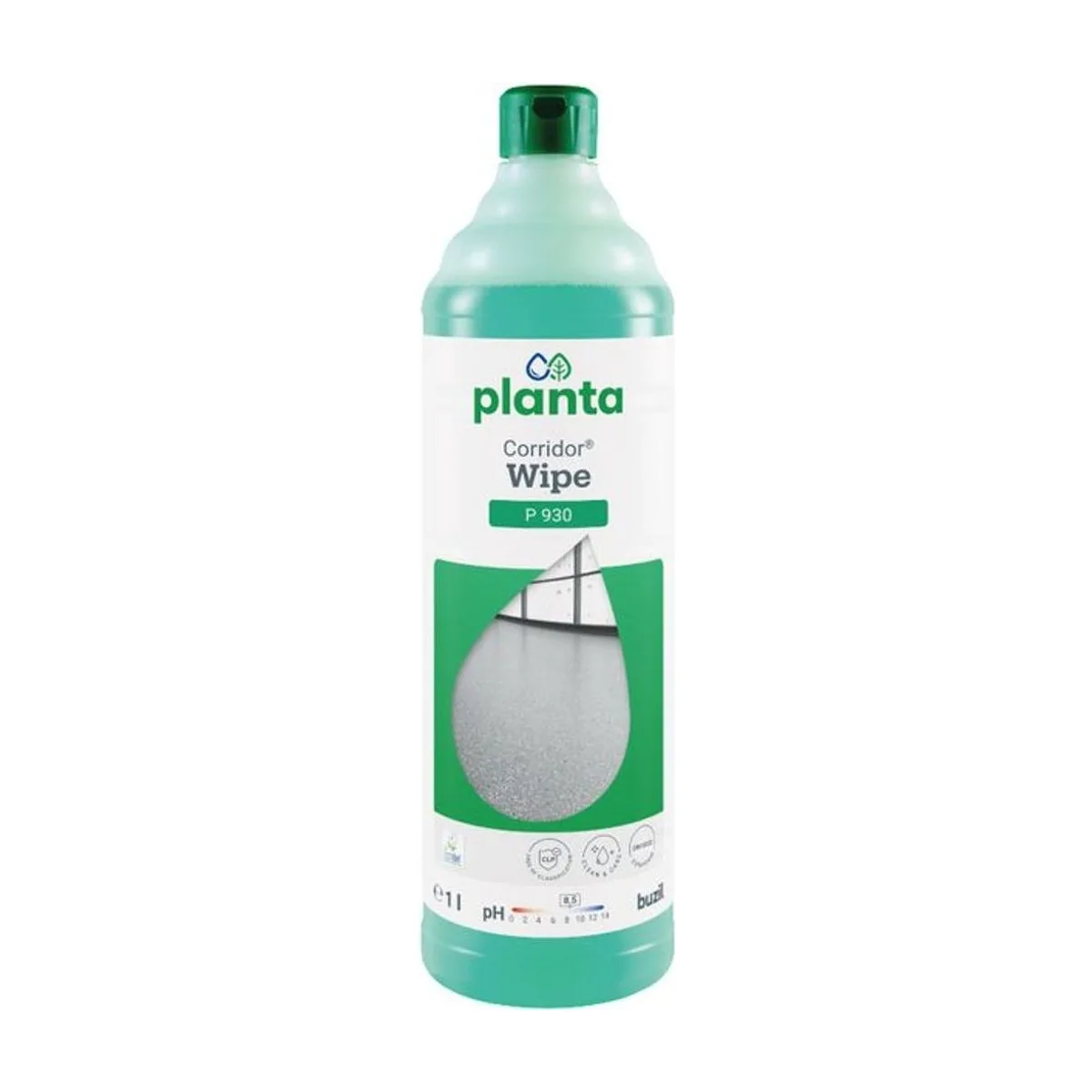 Buzil Planta Corridor Wipe P 930 – 1 l Flasche – Buzil – Wischpflege