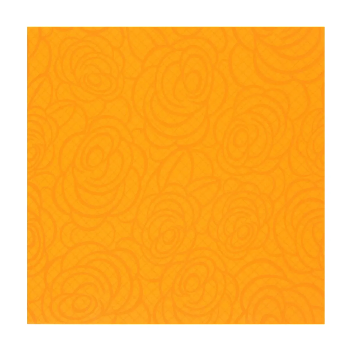 SemyTop Airlaid Motivserviette Roses, orange – SemyTop – Motivservietten