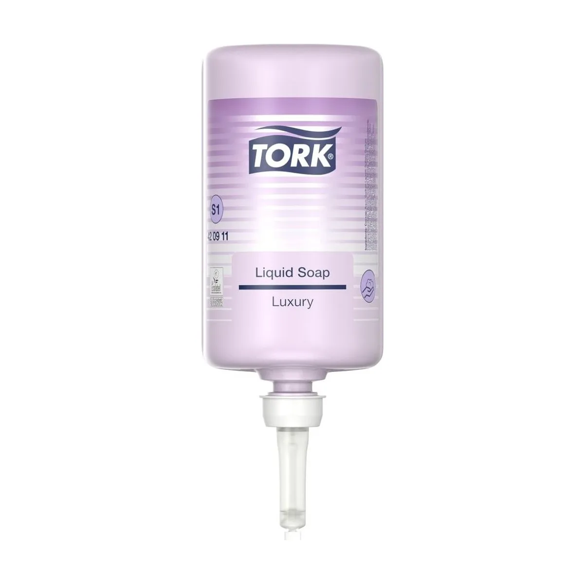 Tork luxuriöse Flüssigseife S1 – 6 × 1 Liter – Zartlila