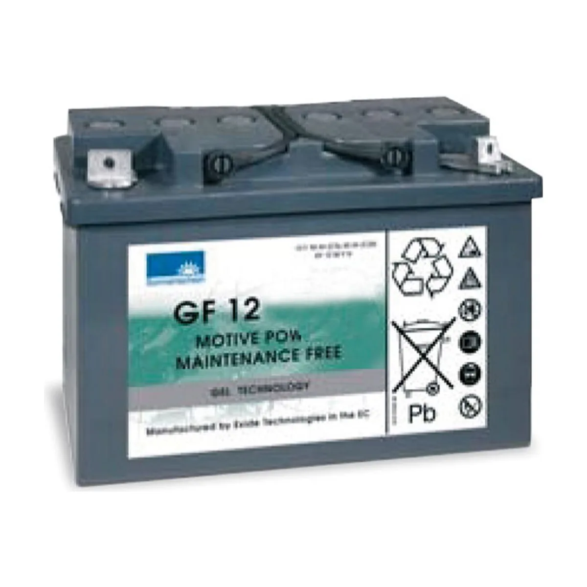 Batterie 12 V 76 Ah Gel – Ghibli & Wirbel – Maschinenzubehör