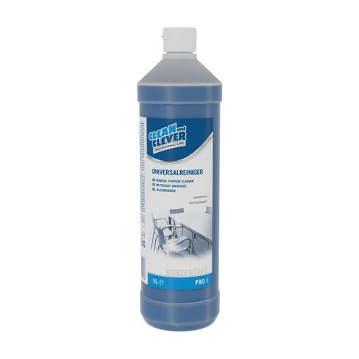 PRO1 Universalreiniger, 1 l – CLEAN and CLEVER PROFESSIONAL – Allzweckreiniger