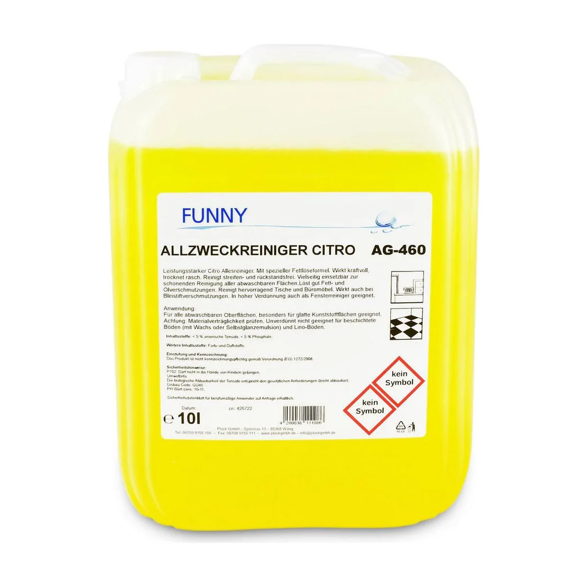 Funny Citro Allzweckreiniger, 10 Liter – FUNNY – Allzweckreiniger