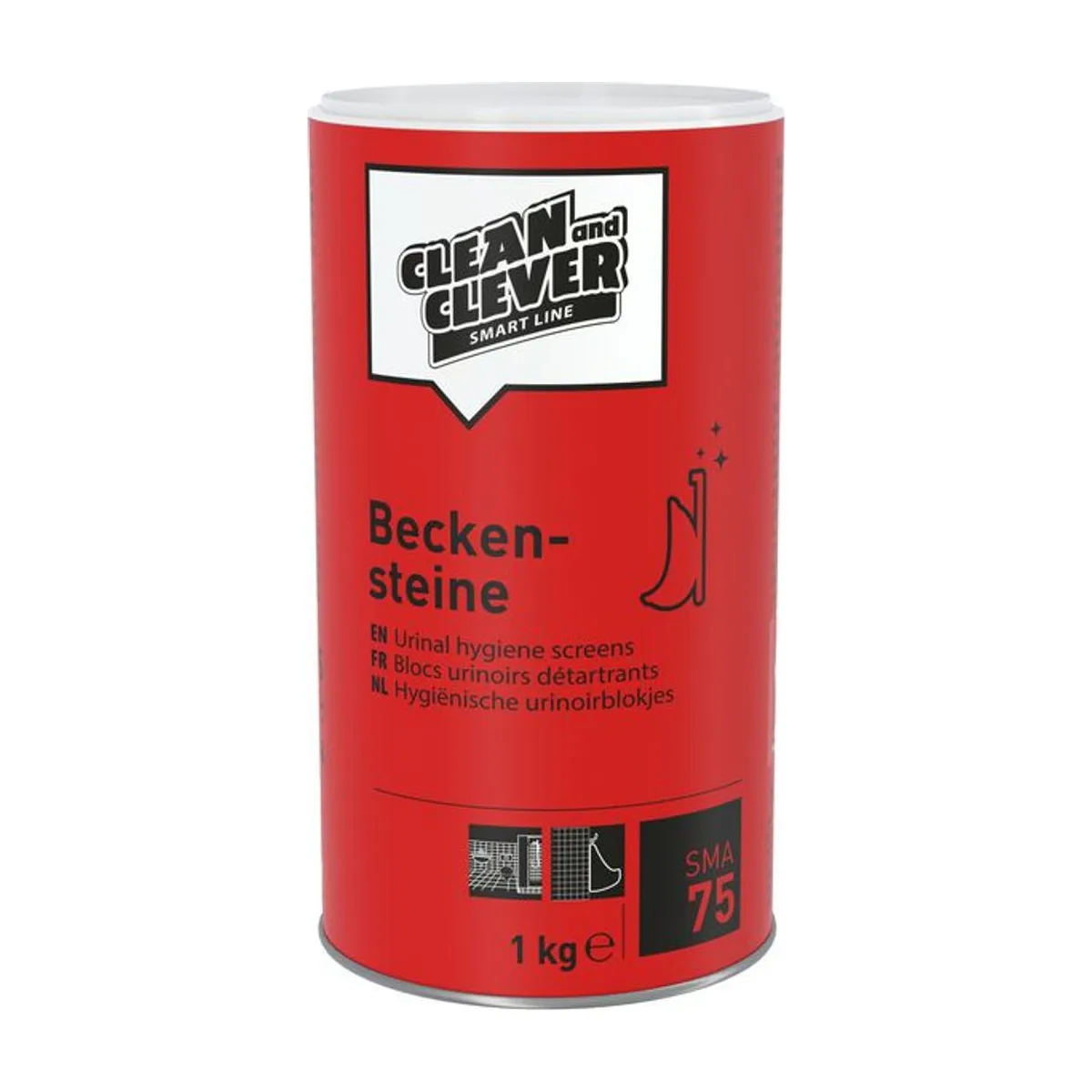 SMA75 Beckensteine – CLEAN and CLEVER SMART – Geruchsneutralisierer