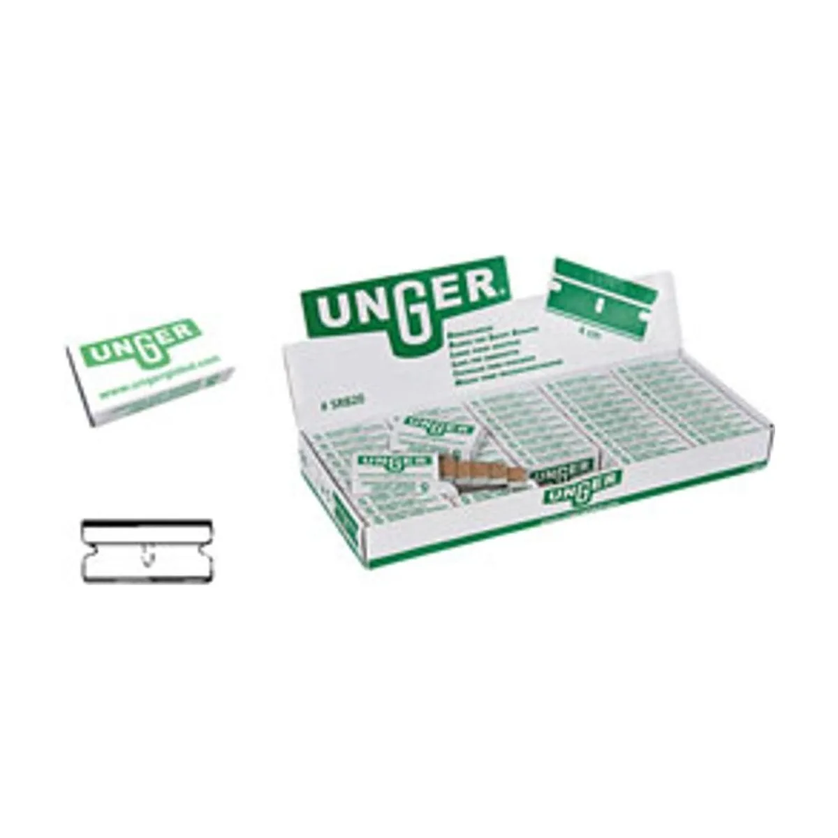 UNGER Bügelklingen 4cm 5Stk – einseitig – UNGER – Schaber & Klingen