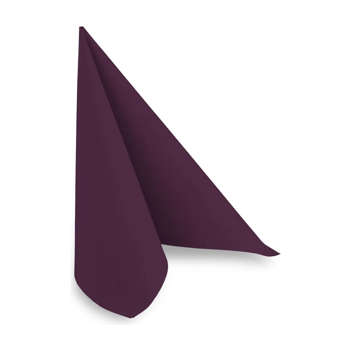 Airlaid Servietten, pflaume, 40x40cm, 800 Stück – QUICKY – Servietten farbig