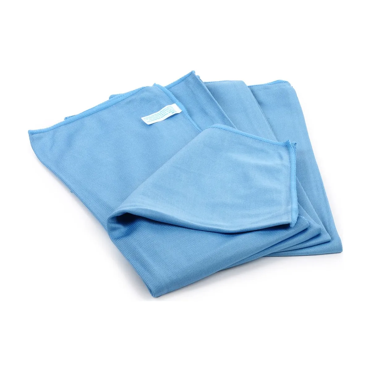 SemyTop Universal-Glaspolier & Bodentuch, blau, 20 Stück – SemyTop – Mikrofasertücher
