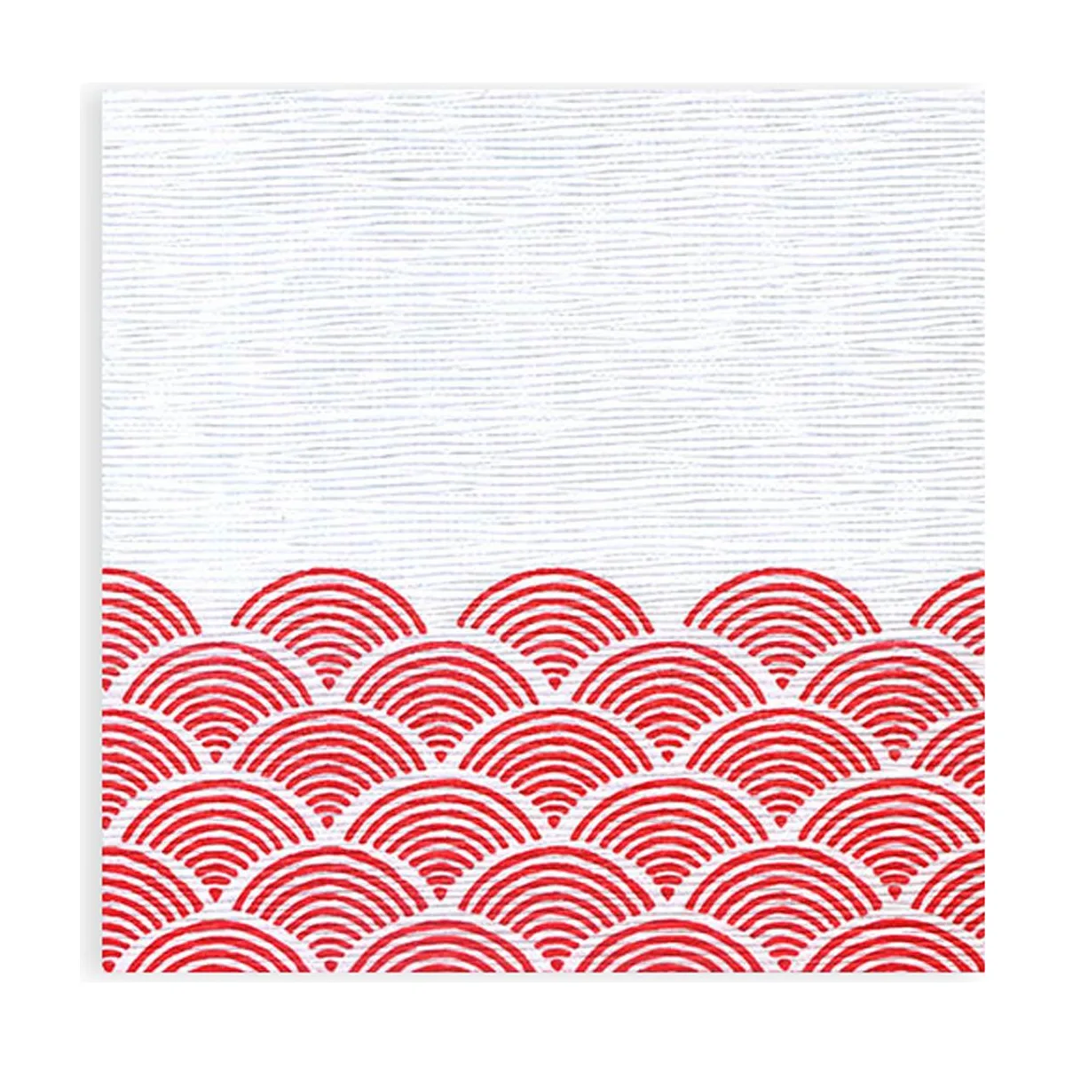 Motivserviette, Zellstoff, Bögen rot, 40x40cm, 800 Stück – SemyTop – Motivservietten