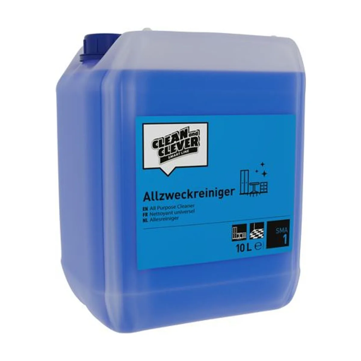 SMA1 Allzweckreiniger, 10 l – CLEAN and CLEVER SMART – Allzweckreiniger