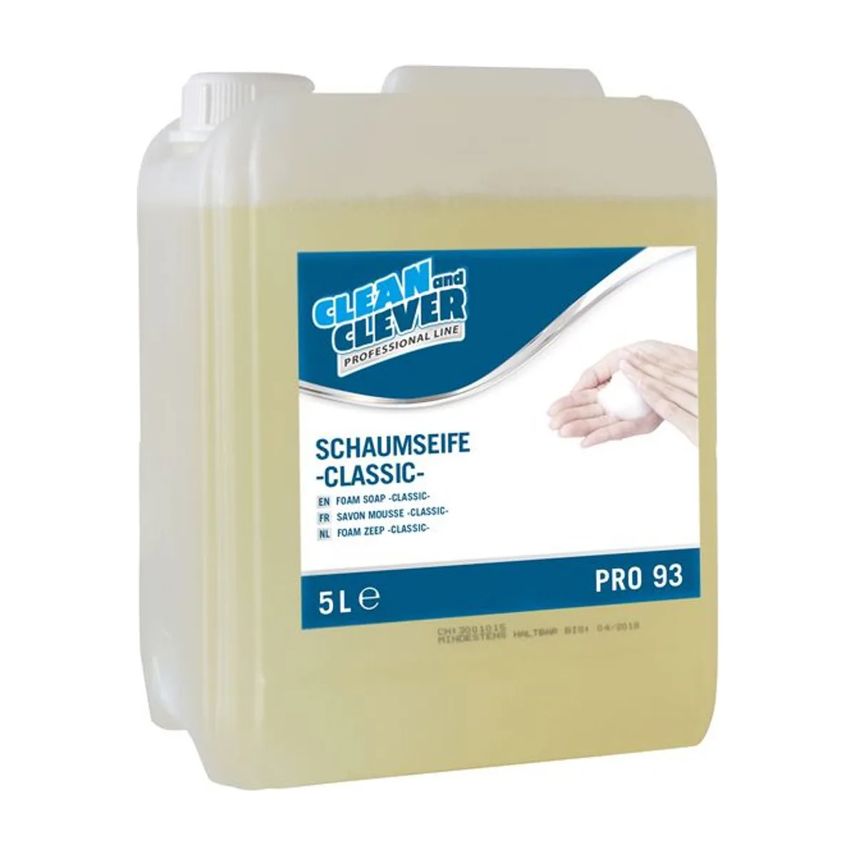 PRO93 Schaumseife, 5 l – CLEAN and CLEVER PROFESSIONAL – Schaumseife