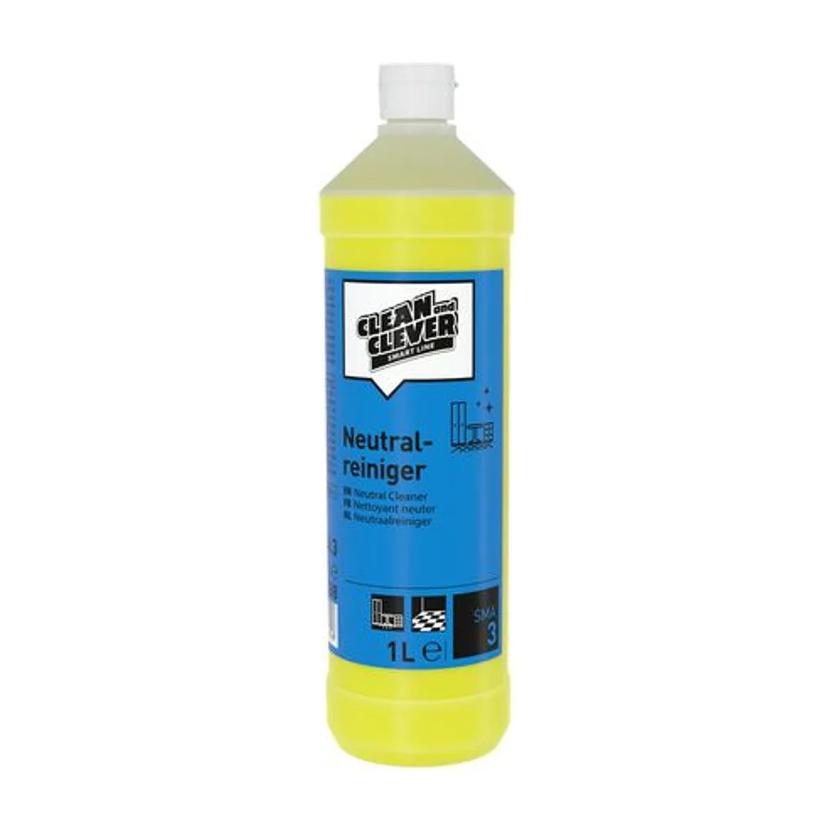 SMA3 Neutralreiniger 1 l frischer Duft – CLEAN and CLEVER SMART – Allzweckreiniger