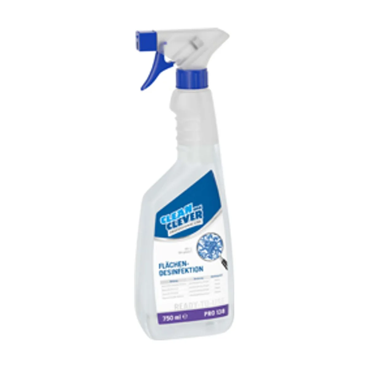PRO138 Sprühdesinfektion 750 ml – CLEAN and CLEVER PROFESSIONAL – Flächendesinfektion