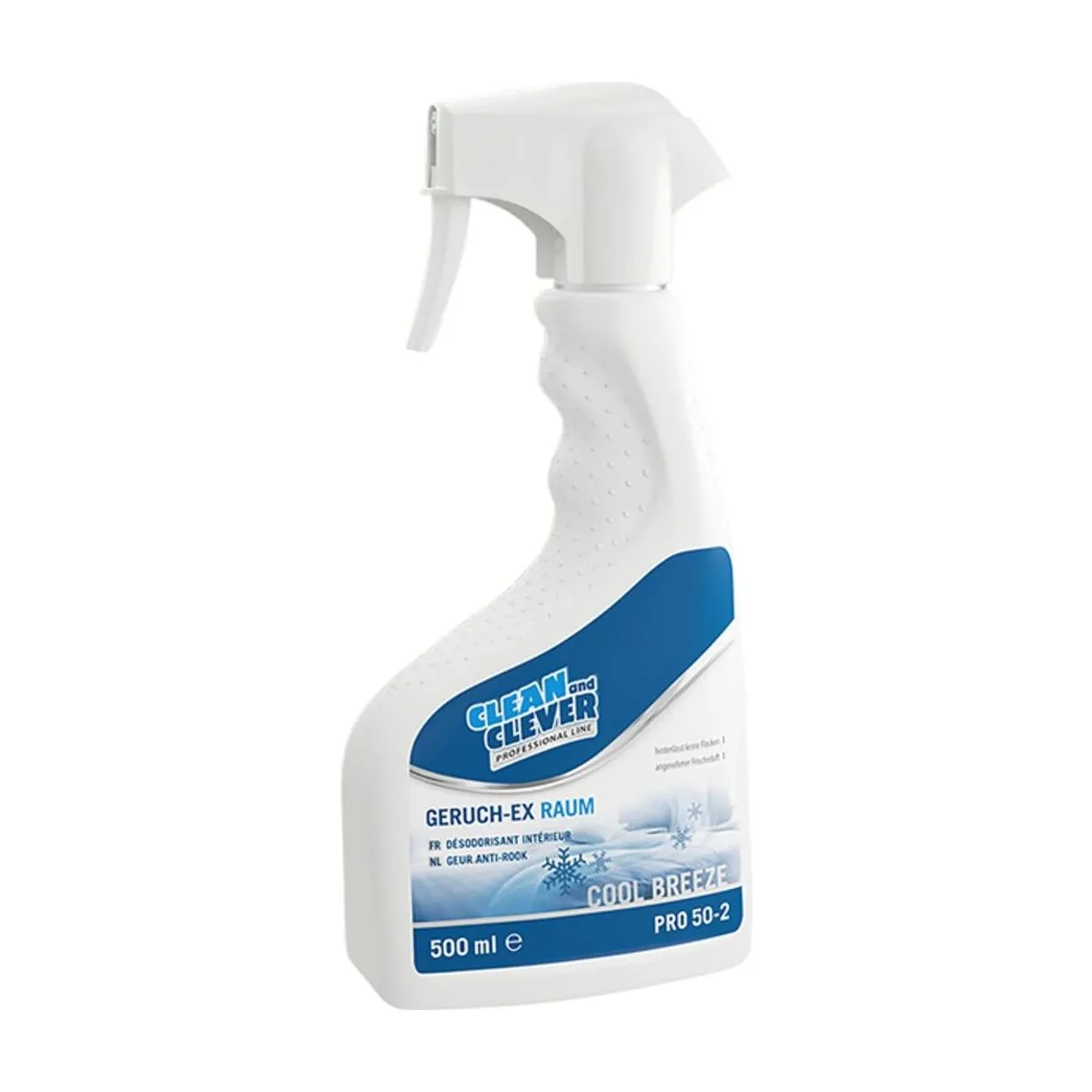PRO50-2 Geruch Ex Raum, 500 ml – CLEAN and CLEVER PROFESSIONAL – Geruchsneutralisierer