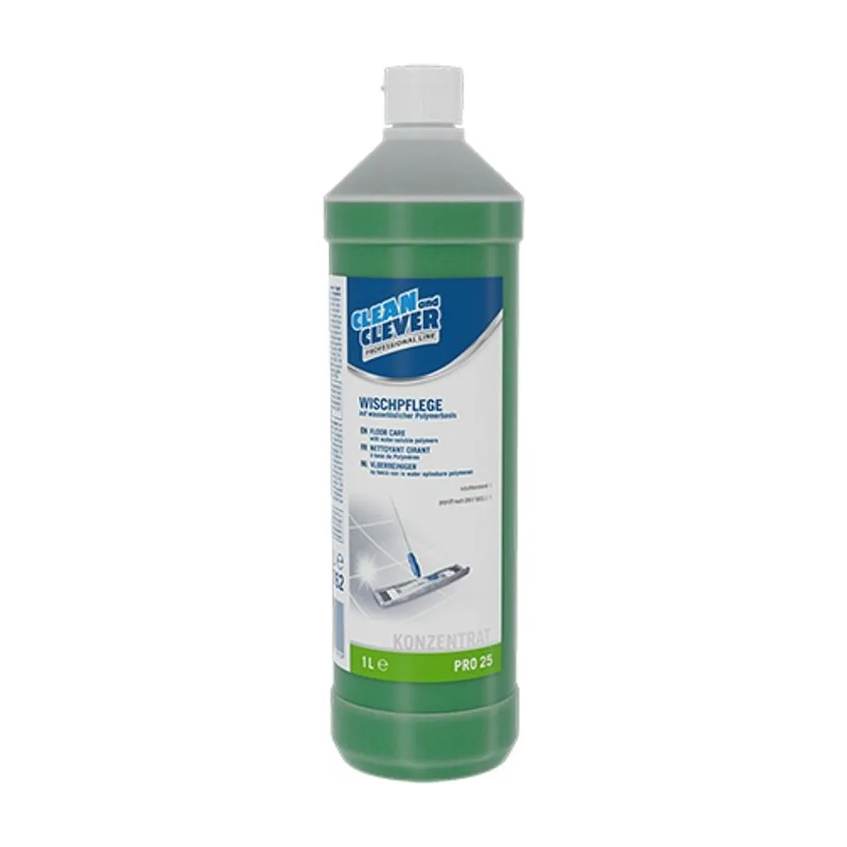 PRO25 Wischpflege, 1 l – CLEAN and CLEVER PROFESSIONAL – Wischpflege