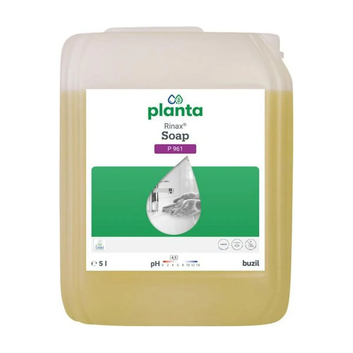 Buzil Planta Rinax Soap P 961 – 5 l Kanister – Buzil – Flüssigseife