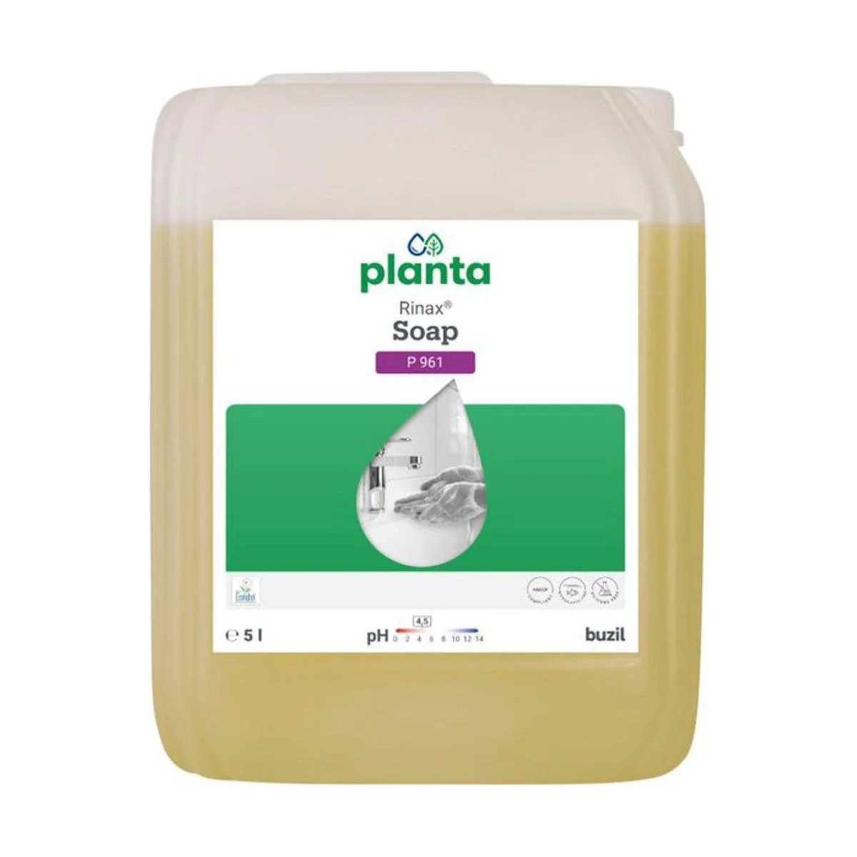 Buzil Planta Rinax Soap P 961 – 5 l Kanister – Buzil – Flüssigseife