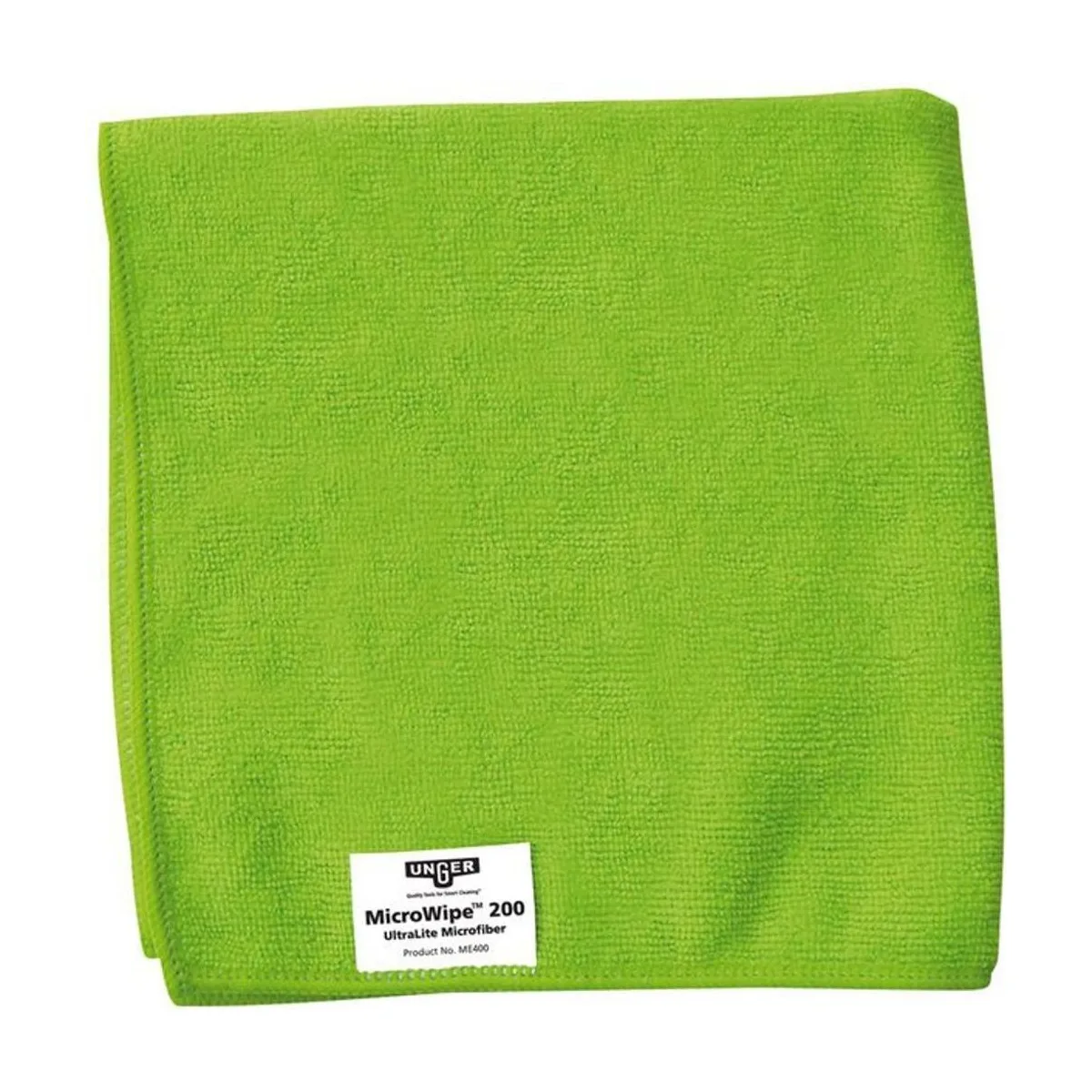 UNGER Microwipe 200 grün – 40x40cm Microfasertuch – UNGER – Glas- & Mikrofasertücher