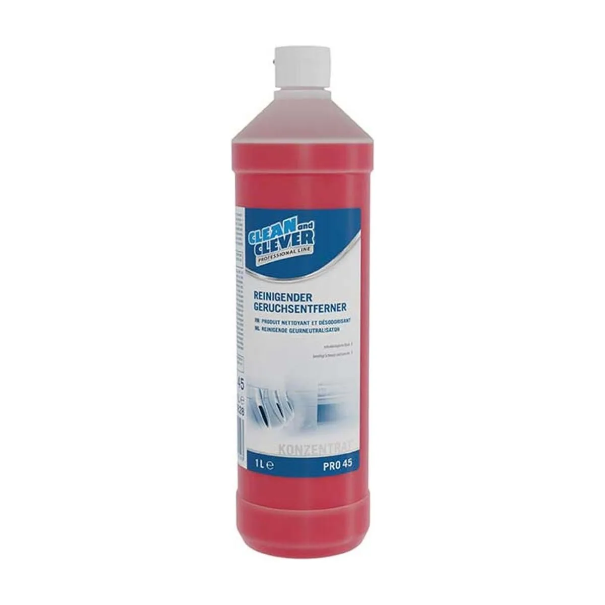 PRO45 Geruchsentferner, 1 l – CLEAN and CLEVER PROFESSIONAL – Geruchsneutralisierer
