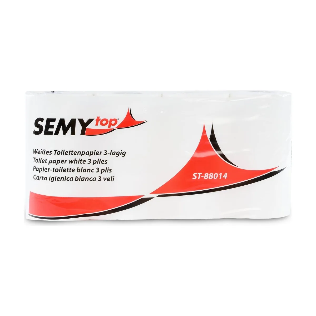 SemyTop Toilettenpapier, 3-lagig, 56 Rollen – SemyTop – Kleinrollen
