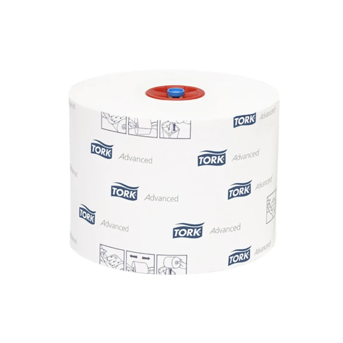 TORK - Advanced Toilettenpapier Compact T6 - 27 Rollen – Tork – System-Toilettenpapier