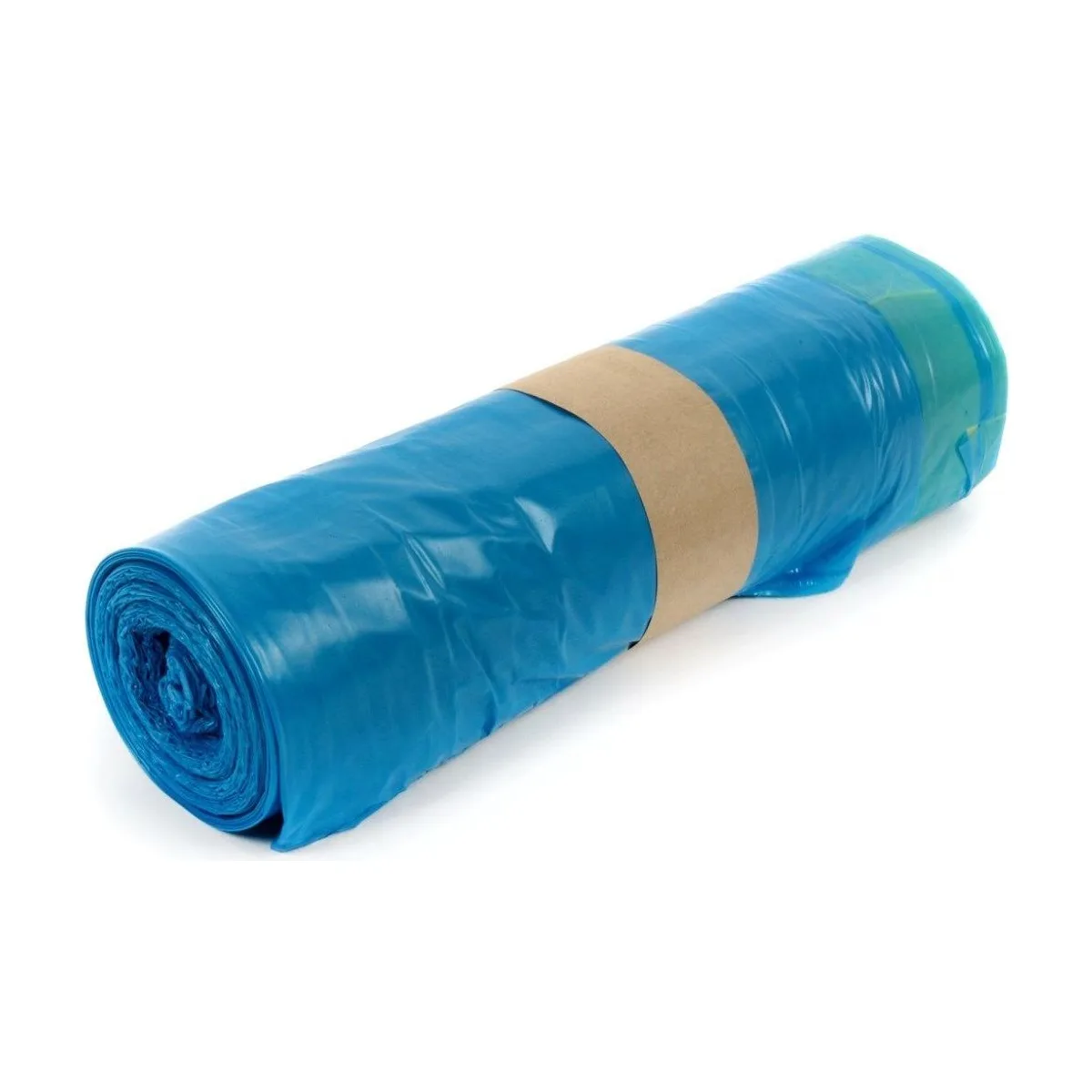 Funny Zugbandsäcke, blau, 120 Liter - Typ 60 extra, 250 Stück – FUNNY – Müllsäcke