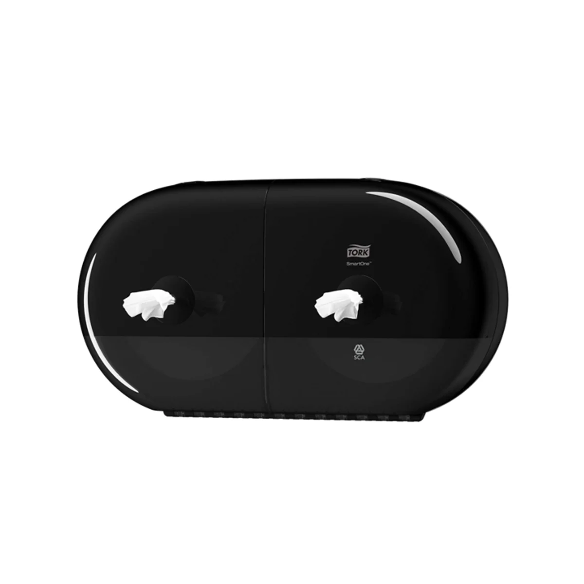 TORK - SmartOne® Mini Doppelrollenspender für Toilettenpapier Schwarz - T9 – Tork – Toilettenpapierspender