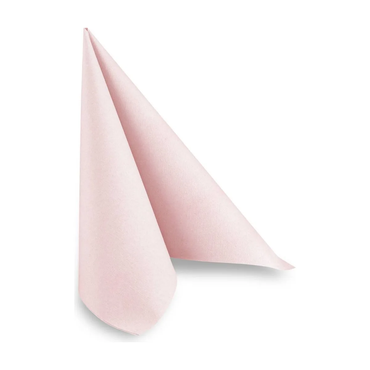 Airlaid Servietten, zart rosa, 40x40cm, 800 Stück – QUICKY – Servietten farbig