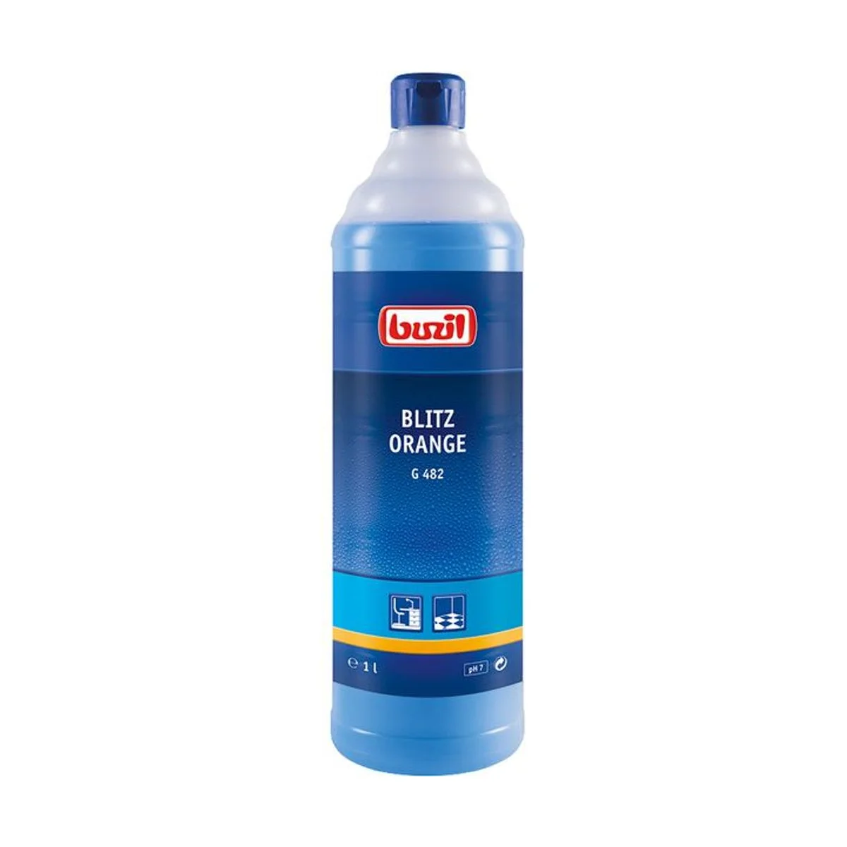 Buzil Blitz Orange G 482 – 1 l Flasche – Buzil – Alkoholreiniger