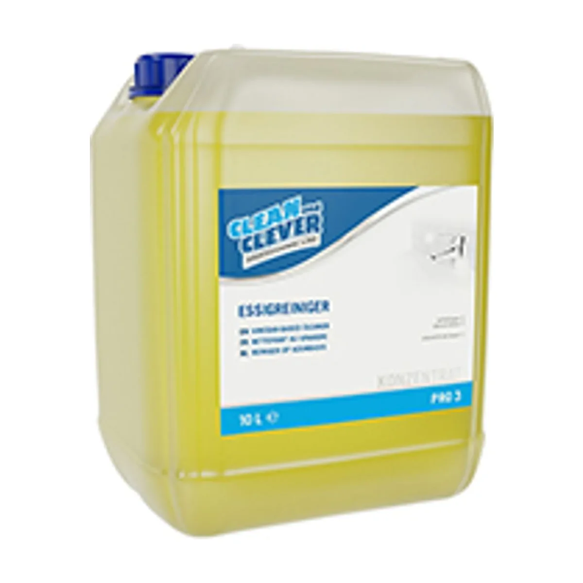 PRO3 Essigreiniger, 10 l – CLEAN and CLEVER PROFESSIONAL – Sanitärreiniger