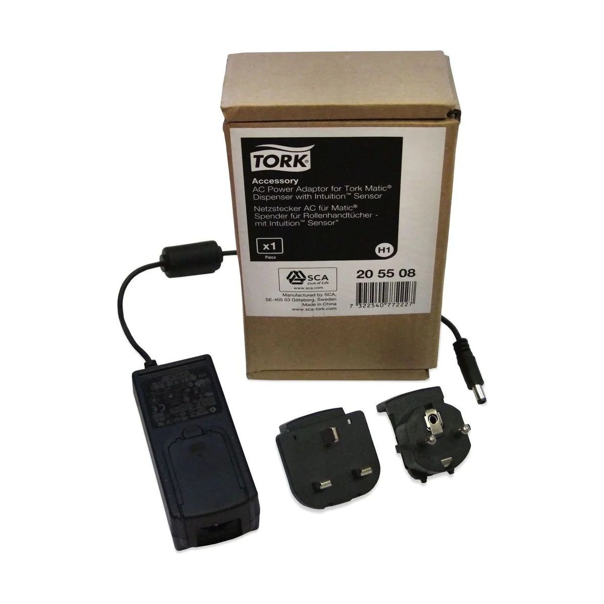 Tork Matic Netzteil für Rollenhandtuchspender mit Intuition-Sensor H1 Schwarz – Tork – Handtuchspender