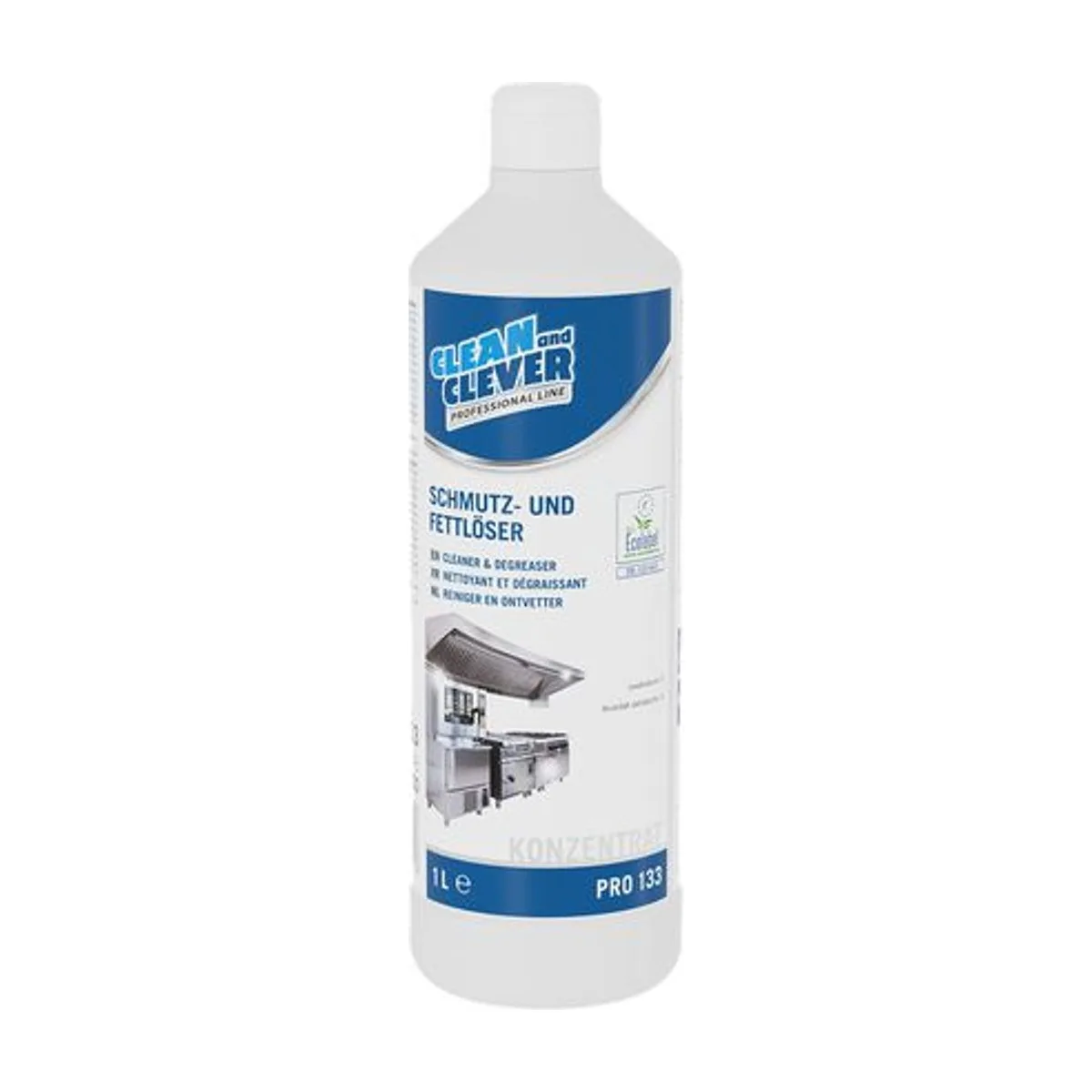 PRO133 Schmutz- & Fettlöser, 1 l – CLEAN and CLEVER PROFESSIONAL – Fettlöser