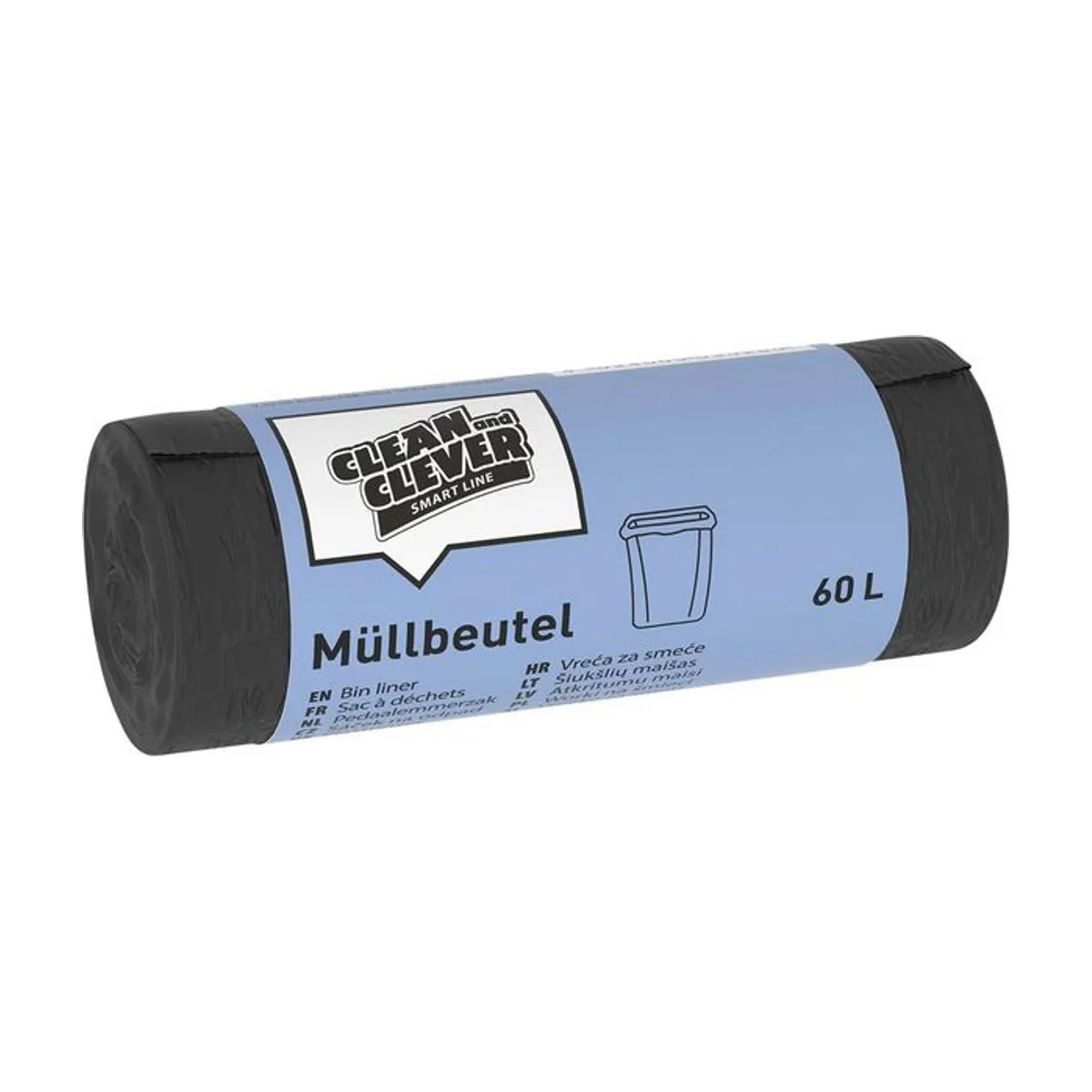 SMA74 Müllbeutel 60 l – CLEAN and CLEVER SMART – Müllsäcke